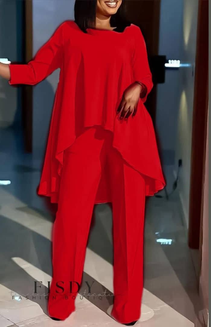 Ensemble deux pièces et pantalon