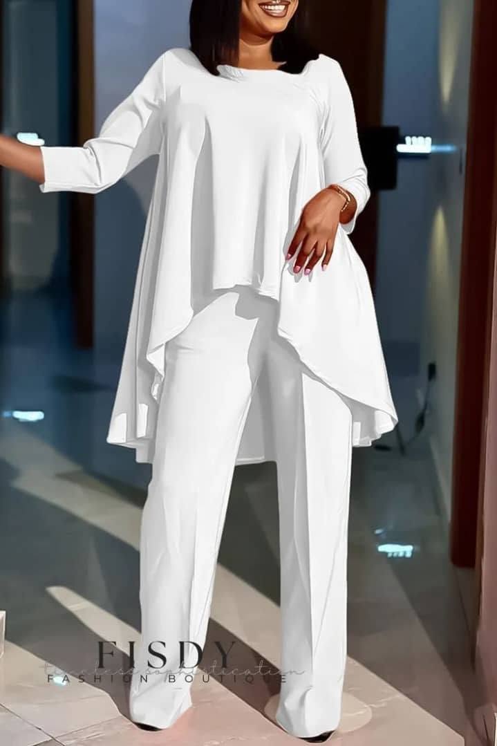 Ensemble deux pièces et pantalon