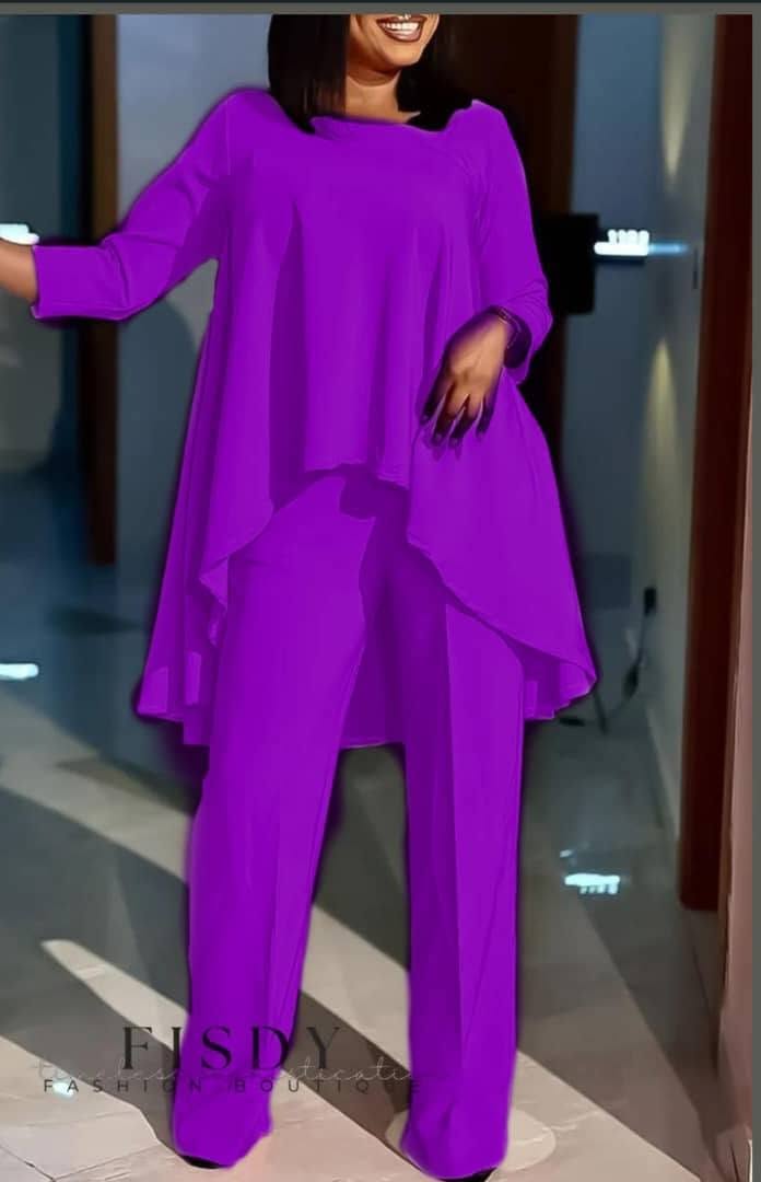 Ensemble deux pièces et pantalon