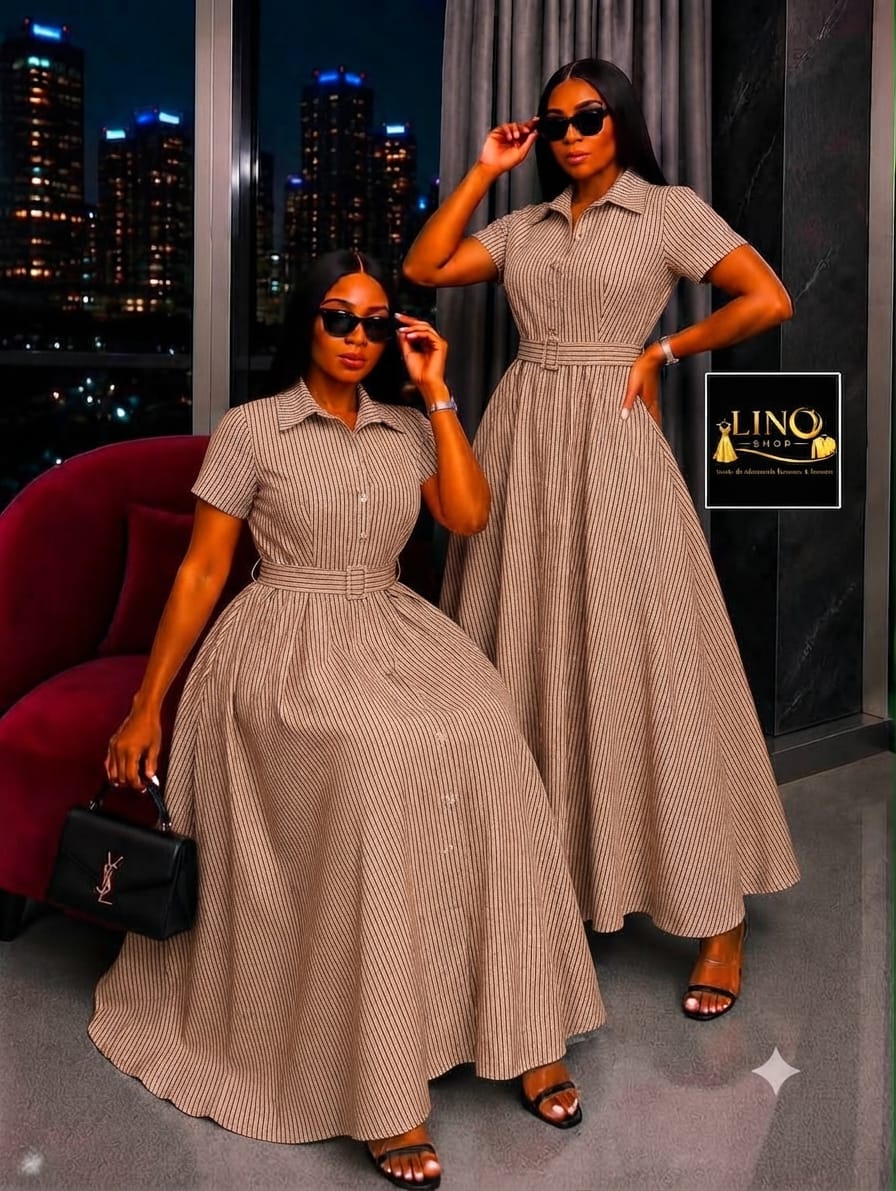 Élégante robe longue