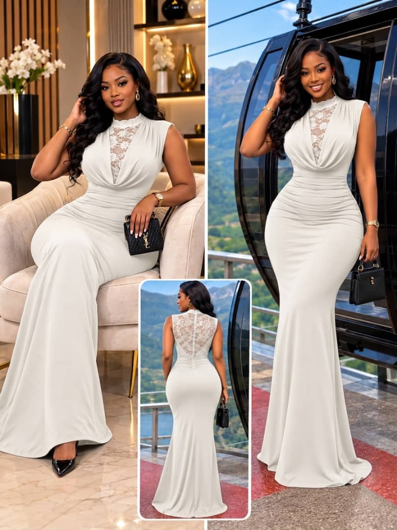 Élégante robe longue