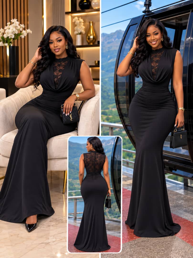 Élégante robe longue