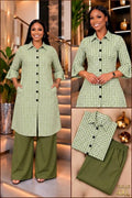 Chemise et pantalon large