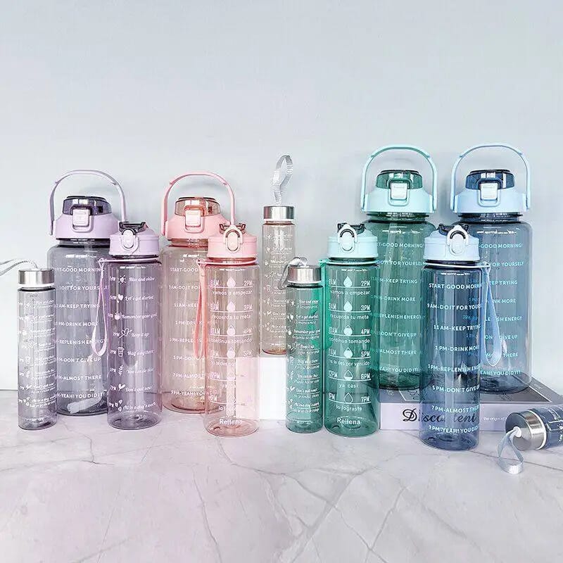 Ensemble de bouteilles d'eau