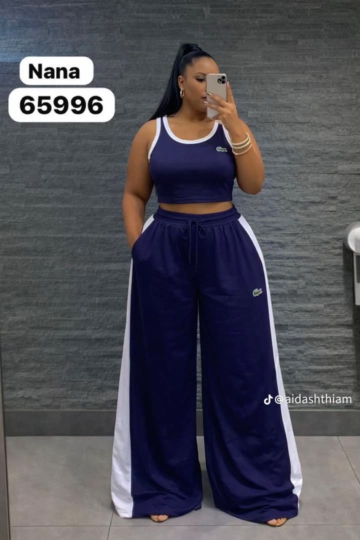 Débardeur et pantalon ample