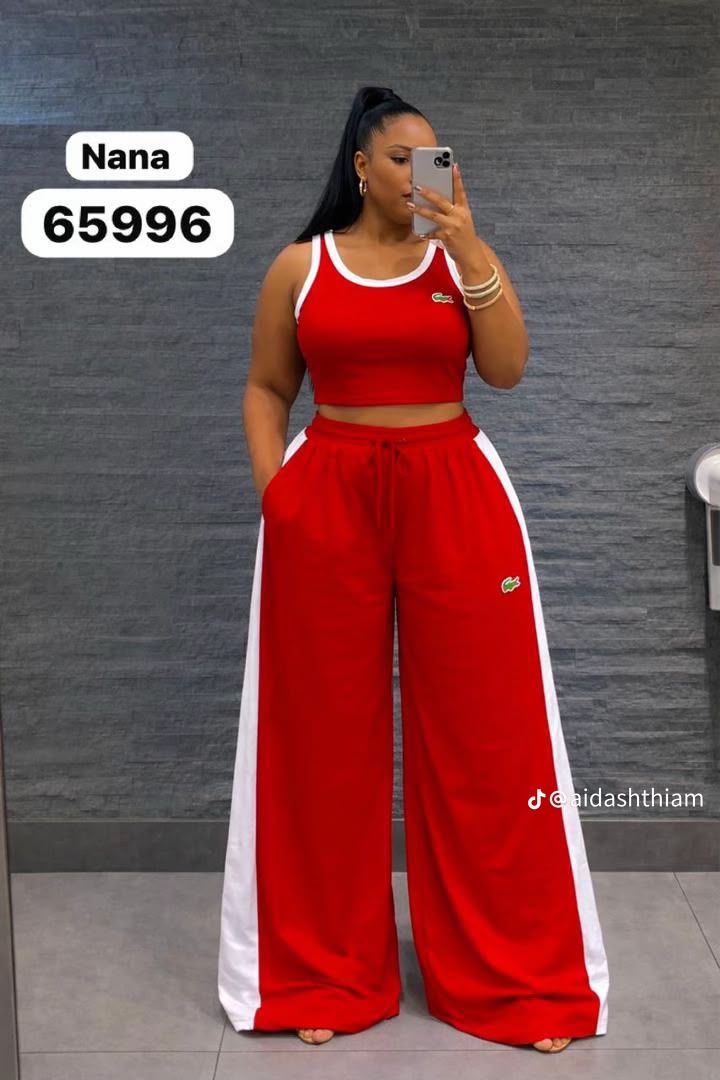 Débardeur et pantalon ample