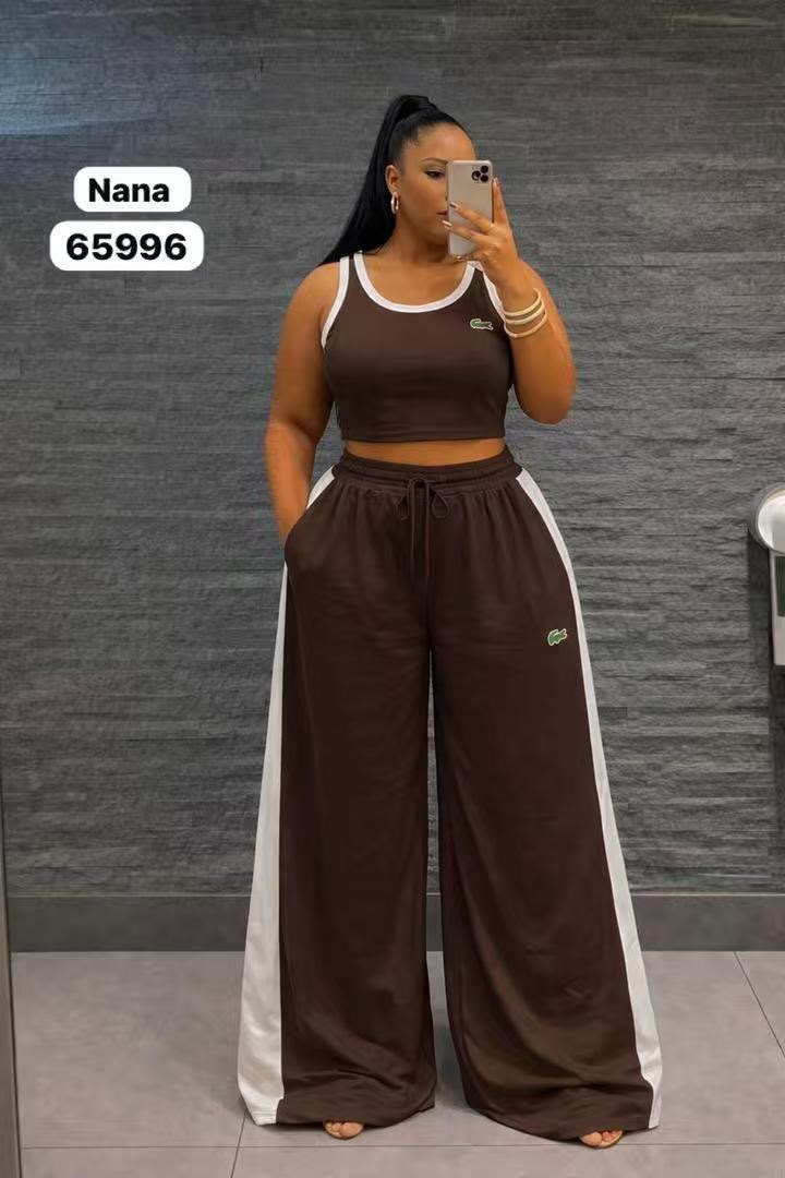 Débardeur et pantalon ample