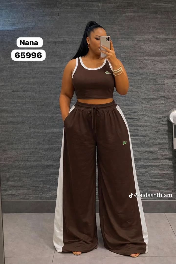 Débardeur et pantalon ample